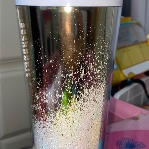 Gold Starbucks 24 oz tumbler